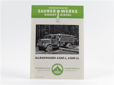 Österreichische Saurer-Werke - Vintage Motor Vehicles and Automobilia