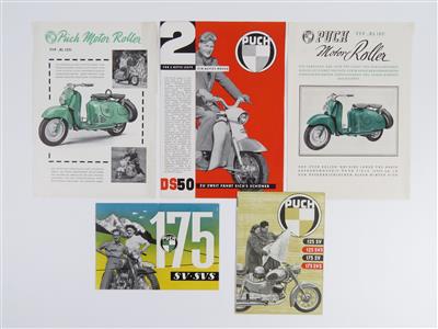 Puch Prospekte - Autoveicoli d'epoca e automobilia