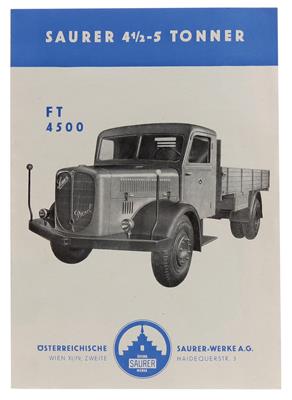 Saurer "FT 4500" - Autoveicoli d'epoca e automobilia