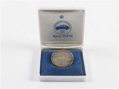 Silbermünze "FÜNF Millionen Volkswagen 1945-1961" - Vintage Motor Vehicles and Automobilia