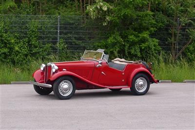 1952 MG TD - Historická motorová vozidla