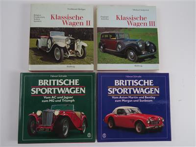 Konvolut Bücher - CLASSIC CARS and Automobilia