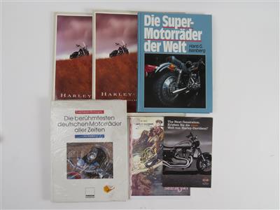 Konvolut Bücher - Klassische Fahrzeuge und Automobilia