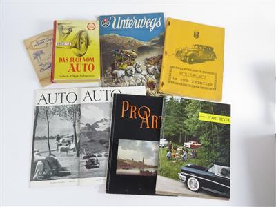 Konvolut "Bücher  &  Hefte" - Autoveicoli d'epoca e automobilia