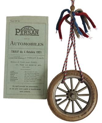 Pneu Persan "Werbetrophäe" - Klassische Fahrzeuge und Automobilia