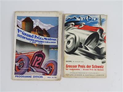 Rennprogramme aus 1934 - Historická motorová vozidla