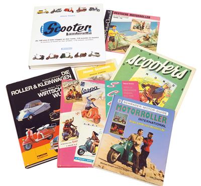 7 Bücher über Motorroller - Scootermania