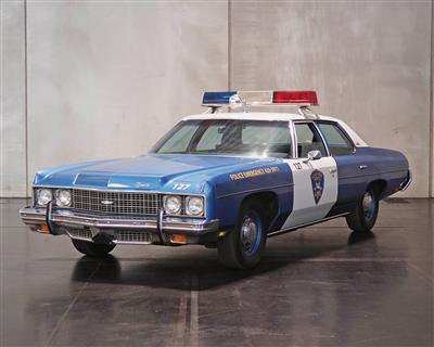 1973 Chevrolet Impala Police Car * (ohne Limit/no reserve) - Autoveicoli d'epoca
