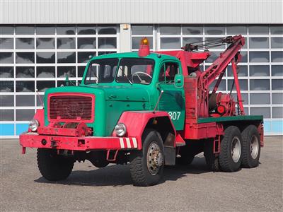 1963 Magirus-Deutz Jupiter 6 x 6 Z mit Bergekran - Historische Lastkraftwagen