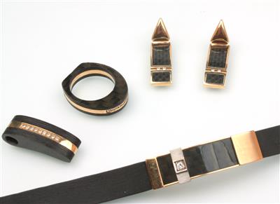 Carbon Schmuckset - Jewellery