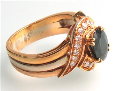 Saphir-Brillant Ring - Osterauktion Teil 1 - Schmuck