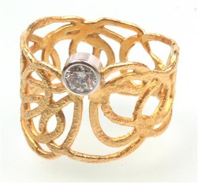 Brillant Ring - Osterauktion (Teil 2) - Juwelen,<br />Schmuck, Armband und<br />Taschenuhren