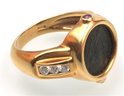 Damen Ring - Osterauktion (Teil 2) - Juwelen,<br />Schmuck, Armband und<br />Taschenuhren