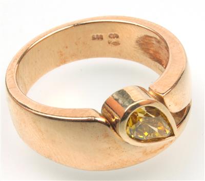 Diamant Ring - Osterauktion (Teil 2) - Juwelen,<br />Schmuck, Armband und<br />Taschenuhren