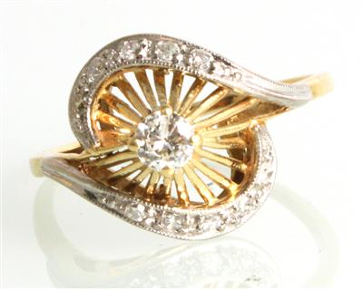 Brillant Diamant Ring - Jewellery