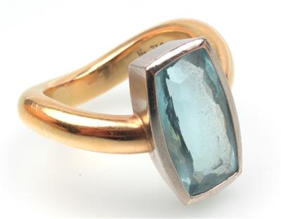 Aquamarin Ring - Gioielli