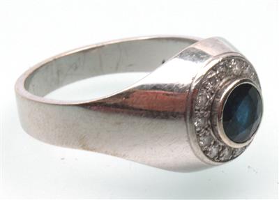Saphir-Brillant Ring - Jewellery
