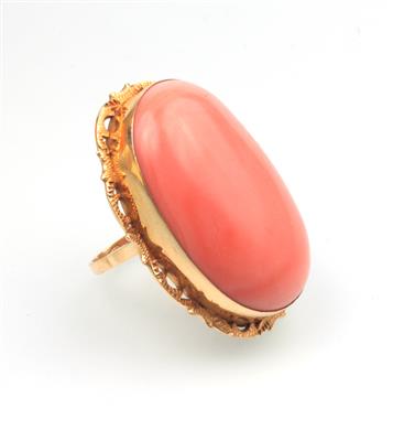 Korallen Ring - Jewellery