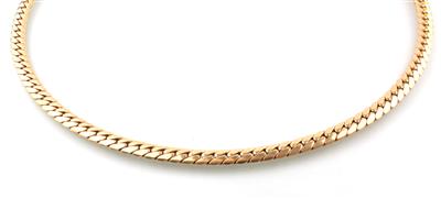 Flachpanzer Halskette - Schmuck und Uhren Onlineauktion