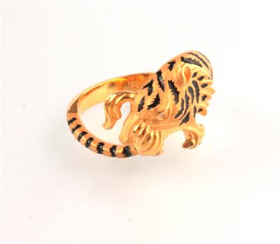Damen Ring "Tiger" - Schmuck und Uhren Onlineauktion