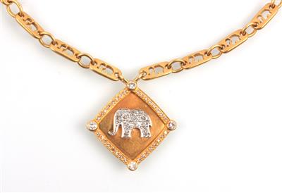 Collier "Elefant" - Schmuck und Uhren Onlineauktion