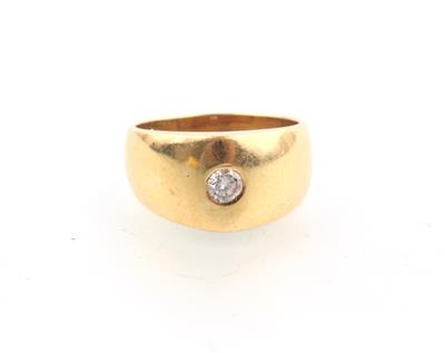 Brillant Ring ca. 0,20 ct - Klenoty