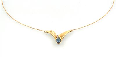 Brillant Saphir Collier - Gioielli