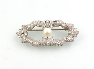Diamant Brosche ca. 1,90 ct - Jewellery