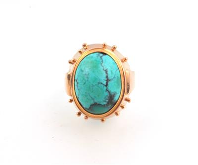 Türkis Ring ca. 10,40 ct - Jewellery