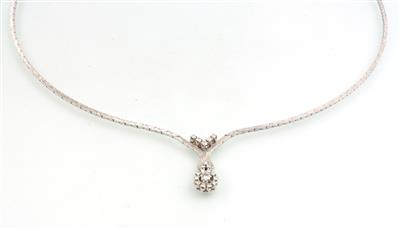 Brillant Collier ca. 0,45 ct - Klenoty