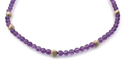 Amethyst Collier - Schmuck und Uhren