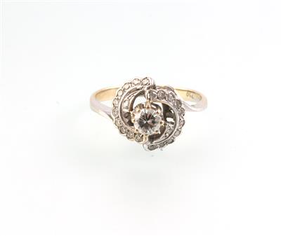 Brillant Diamantring zus. ca.0,50 ct - Christmas auction II