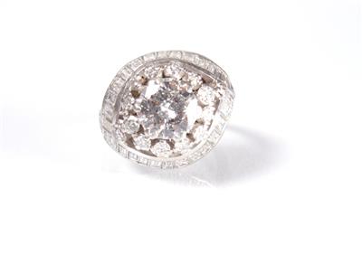 Brillant Diamantring zus. ca.4,20 ct - Weihnachtsauktion - Juwelen und Schmuck