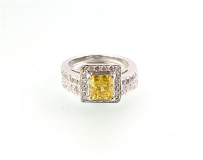 Brillantring mit Vorsteckring zus. ca. 1,95 ct - Christmas auction II