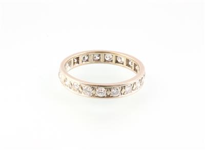 Memoryring zus. ca. 0,95 ct - Jewellery