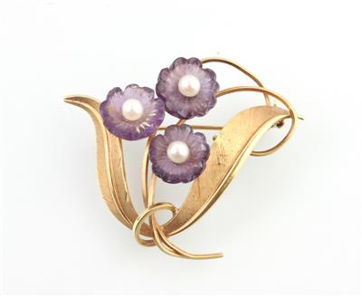 Blütenbrosche - Jewellery