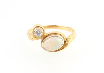 Brillant Opal Ring - Gioielli