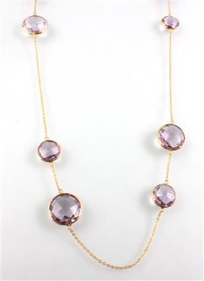 Amethystcollier zus. 46,55 ct - Gioielli e orologi