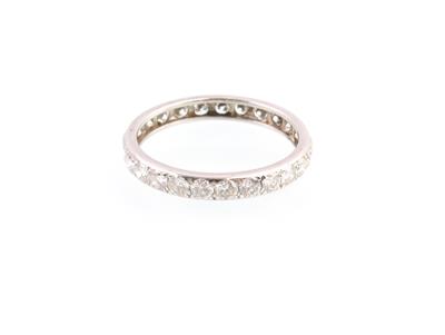 Memoryring zus. ca. 1,40 ct - Jewellery and watches