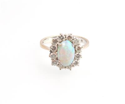 Opal Brillantring - Jewellery and watches