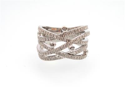 Brillant Ring zus. ca. 1,20 ct - Jewellery and watches