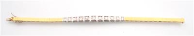 Brillantarmband zus. ca. 1,35 ct - Schmuck und Uhren