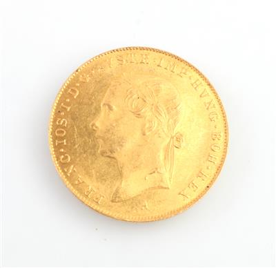 Franz Josef I. GOLD Dukat 1848/1898 A, - Schmuck und Uhren
