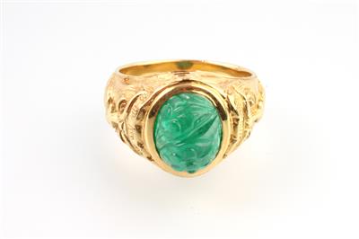 Smaragd Ring - Klenoty a náramkové