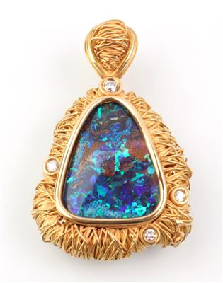 Opal Brillantangehänge - Jewellery and watches