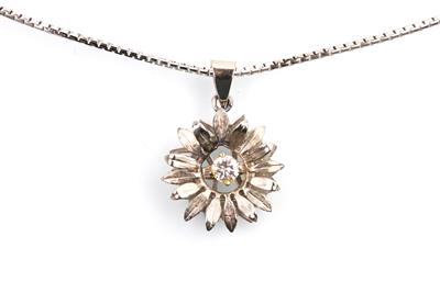Brillantanhänger "Blume" - Jewellery and watches