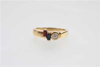 Brillant Ring ca. 0,10 ct - Gioielli e orologi