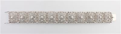 Diamantarmband zus. ca. 1,50 ct - Schmuck und Uhren