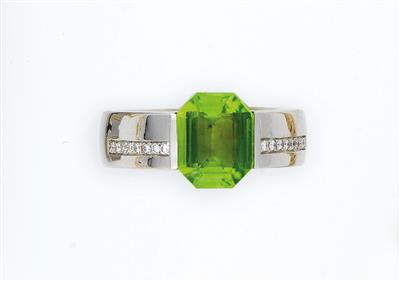 Brillant Peridot Damenring - Gioielli e orologi