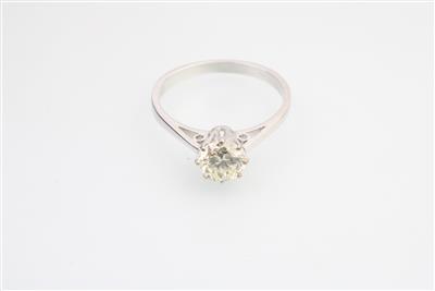 Solitärring ca. 0,90 ct - Jewellery and watches